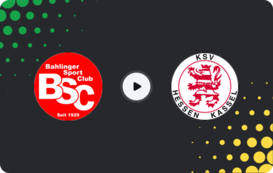 Where to watch Bahlinger SC — Hessen Kassel, Regionalliga - SudWest, 04.04.2026