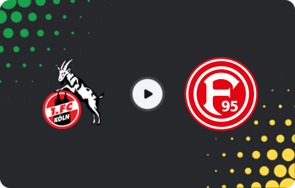 Where to watch Köln II — Fortuna Düsseldorf II, Regionalliga - West, 04.04.2026