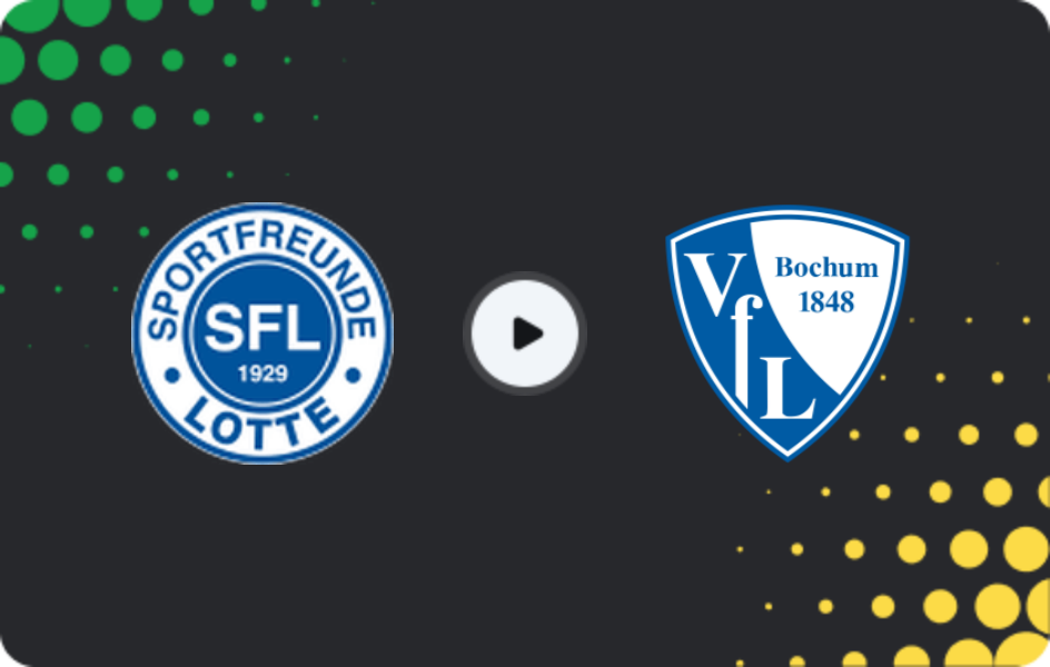 Where to watch Sportfreunde Lotte — Bochum II, Regionalliga - West, 04.04.2026