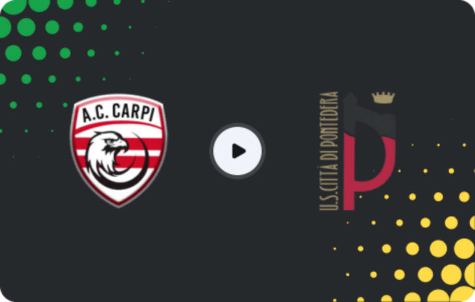 Where to watch Athletic Carpi — Pontedera, Serie C - Girone B, 04.04.2026