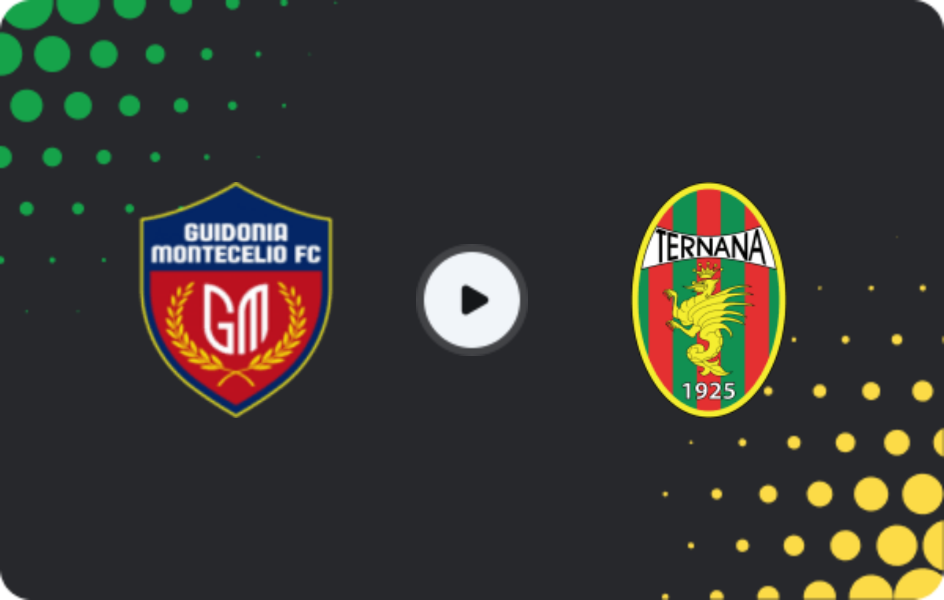 Where to watch Guidonia Montecelio 1937 — Ternana, Serie C - Girone B, 04.04.2026