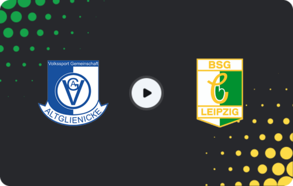Where to watch Altglienicke — BSG Chemie Leipzig, Regionalliga - Nordost, 05.04.2026