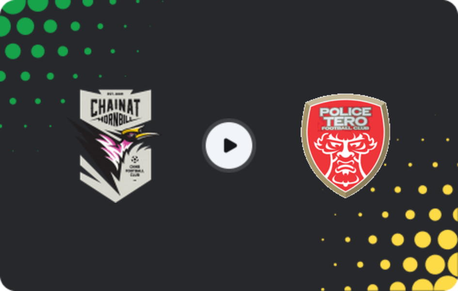 Where to watch Chainat — Police Tero, League 2, 05.04.2026