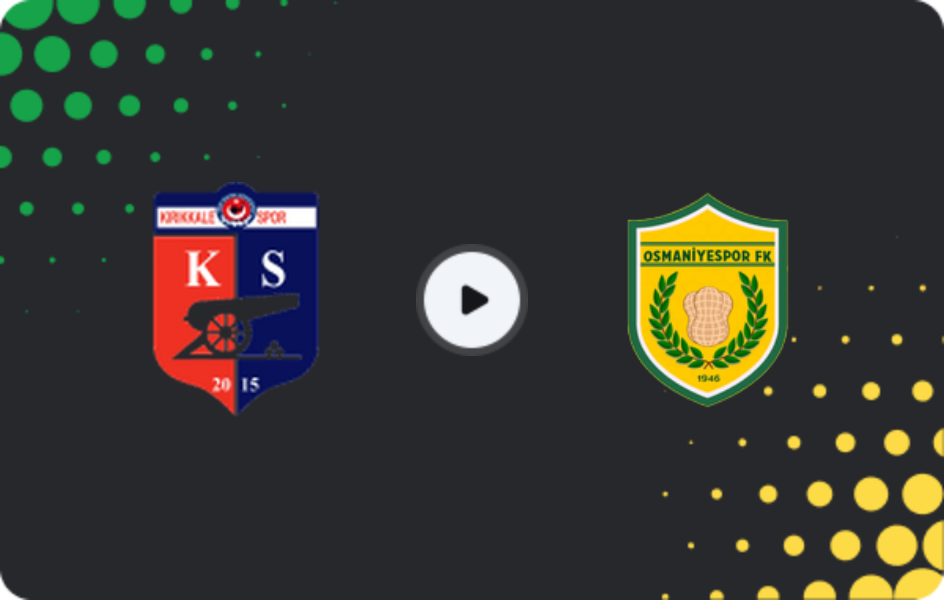 Where to watch Kırıkkale Büyük Anadolu — Osmaniyespor, 3. Lig - Group 2, 05.04.2026