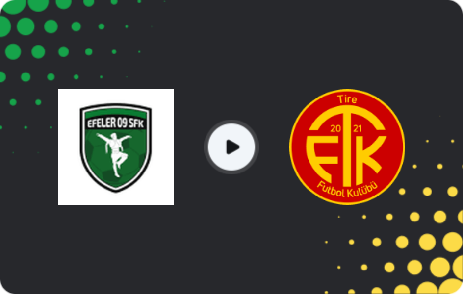 Where to watch Efeler 09 Spor — Tire 2021 FK, 3. Lig - Group 4, 05.04.2026