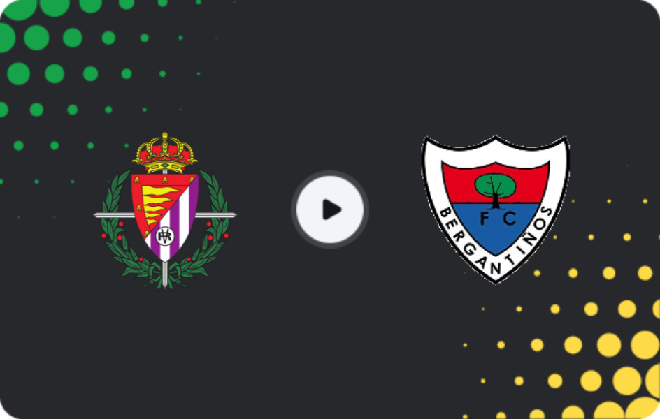 Where to watch Real Valladolid II — Bergantiños, Segunda Federación – Group 1, 05.04.2026