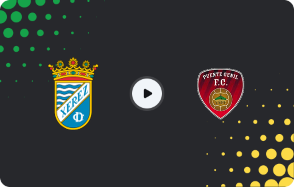 Where to watch Xerez — Puente Genil, Segunda Federación - Group 4, 05.04.2026