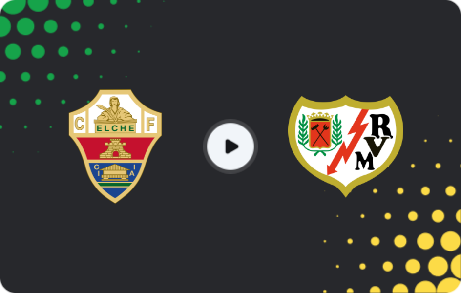 Where to watch Elche II — Rayo Vallecano II, Segunda Federación - Group 5, 05.04.2026