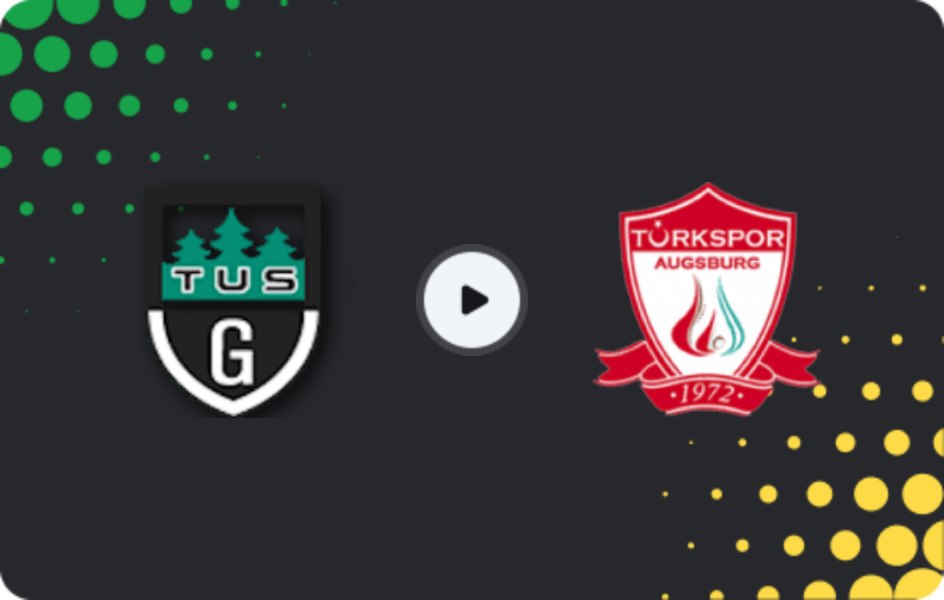Where to watch TuS Geretsried — Türkspor Augsburg, Oberliga - Bayern Süd, 06.04.2026