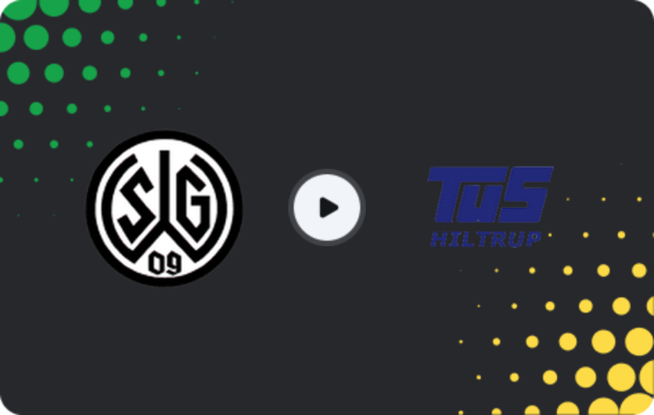 Where to watch SG Wattenscheid 09 — Hiltrup, Oberliga - Westfalen, 06.04.2026
