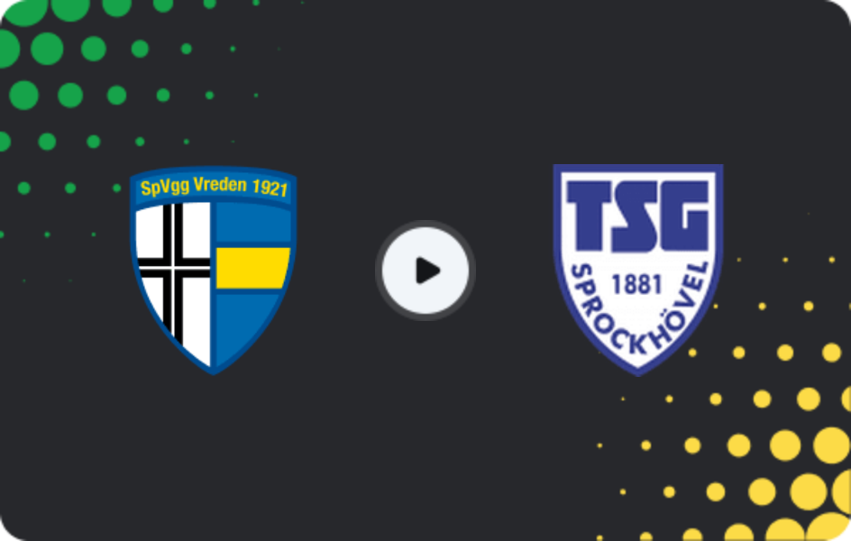 Where to watch Vreden — Sprockhovel, Oberliga - Westfalen, 06.04.2026