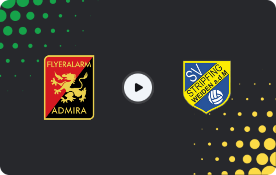 Where to watch Admira Wacker — Stripfing, 2. Liga, 06.04.2026