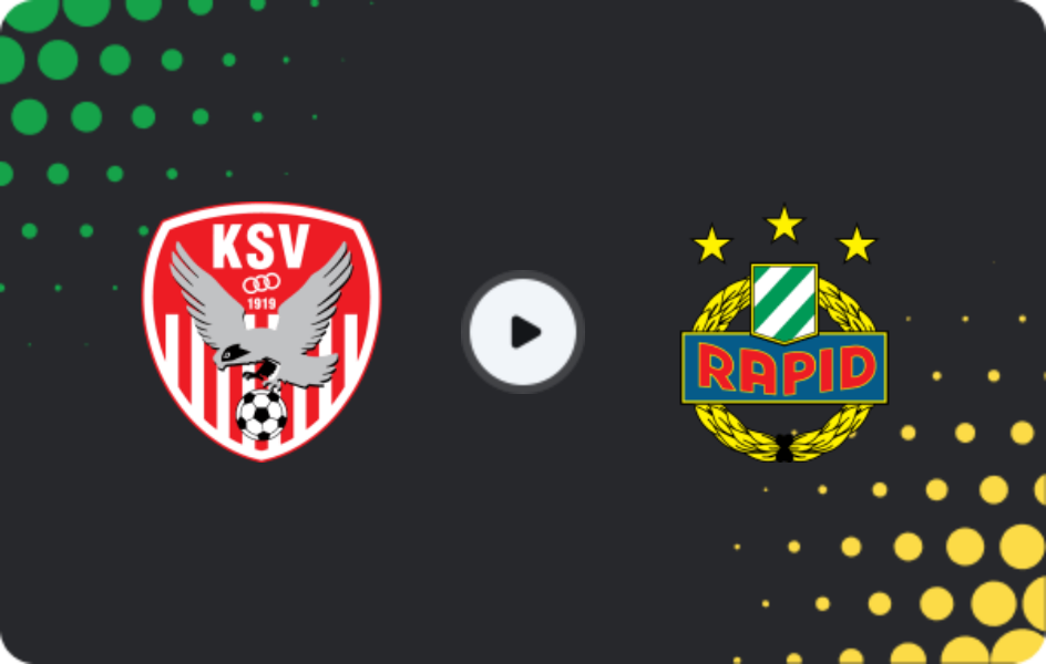 Where to watch SV Kapfenberg — Rapid Wien II, 2. Liga, 06.04.2026