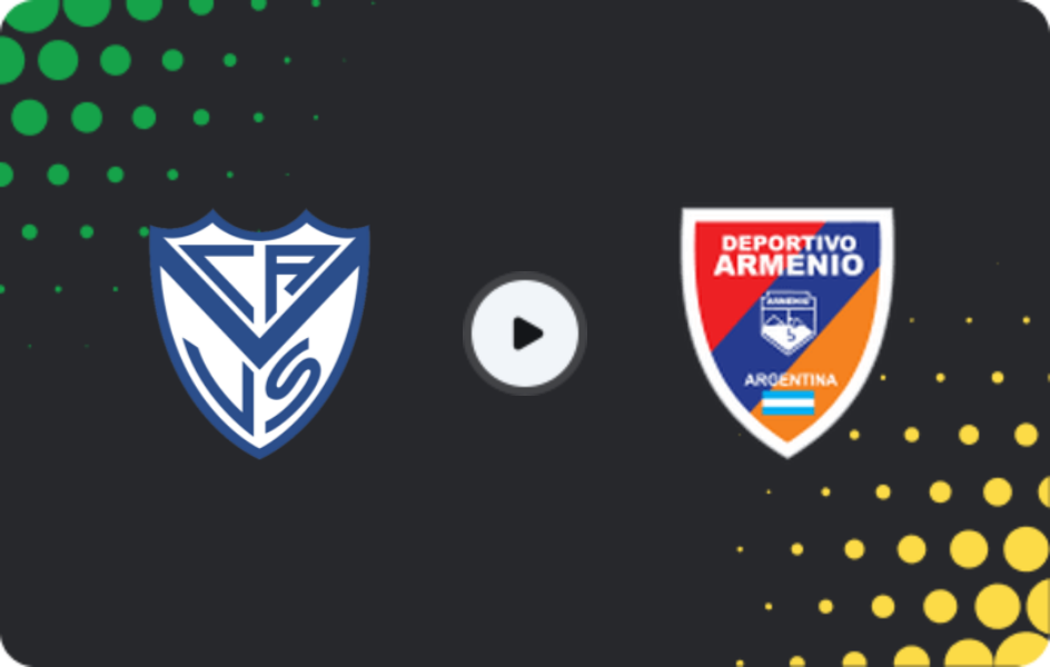 Where to watch Velez Sarsfield — Deportivo Armenio, Copa Argentina, 07.04.2026