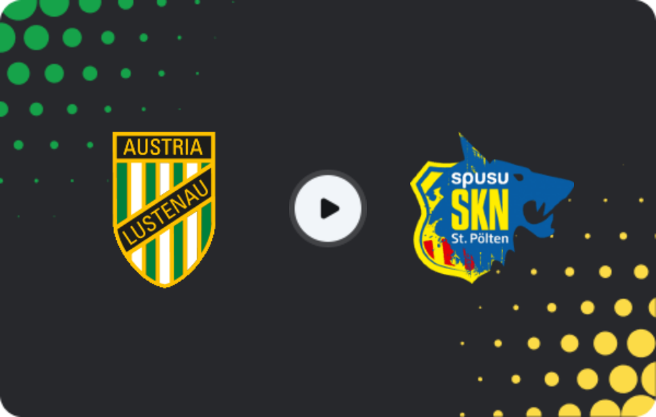 Where to watch Austria Lustenau — SKN ST. Polten, 2. Liga, 10.04.2026