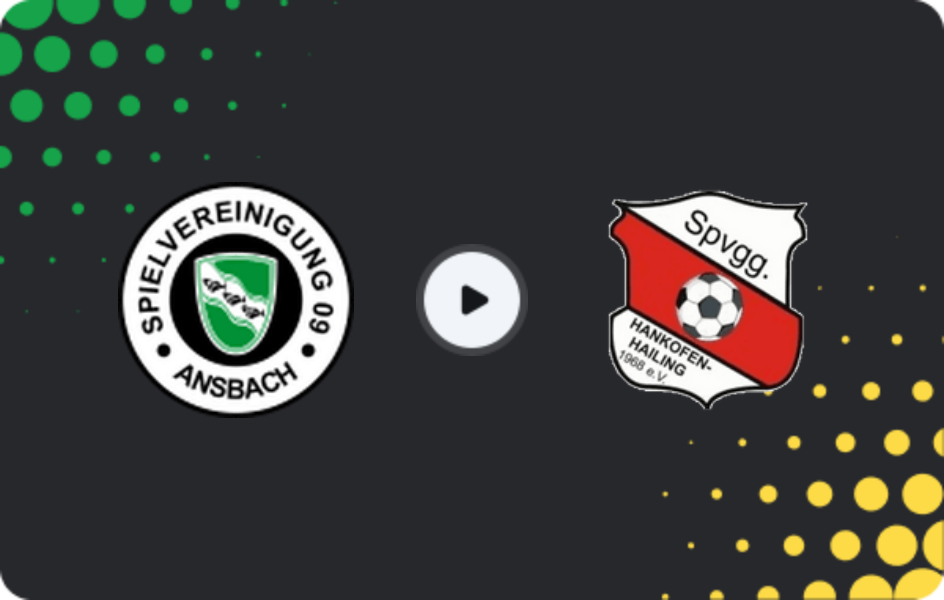 Where to watch Ansbach — Hankofen-Hailing, Regionalliga - Bayern, 11.04.2026
