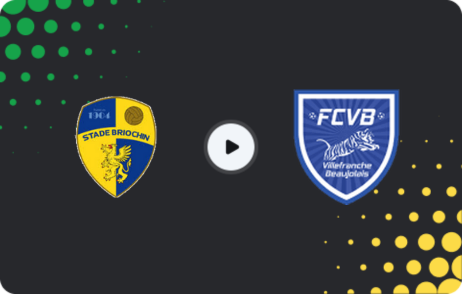 Where to watch Stade Briochin — Villefranche, Championnat National, 10.04.2026