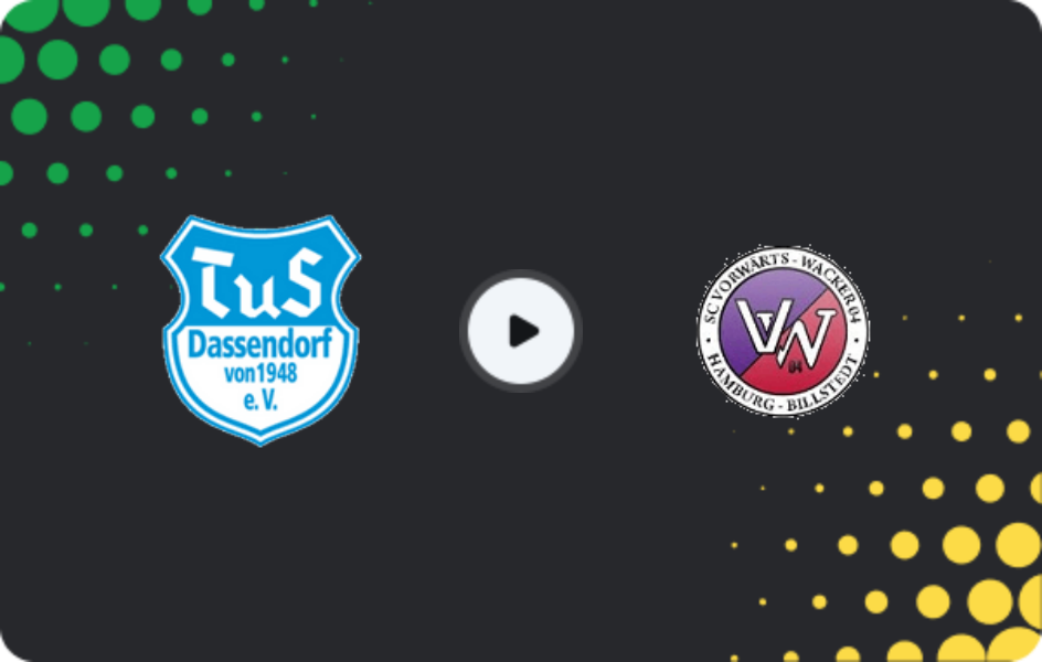 Where to watch Tus Dassendorf — Vorwärts-Wacker 04, Oberliga - Hamburg, 11.04.2026