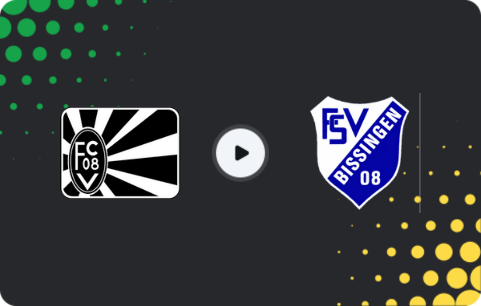 Where to watch FC 08 Villingen — Bissingen, Oberliga - Baden-Württemberg, 11.04.2026