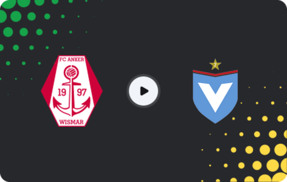 Where to watch Anker Wismar — Viktoria Berlin, NOFV-Oberliga Nord, 11.04.2026