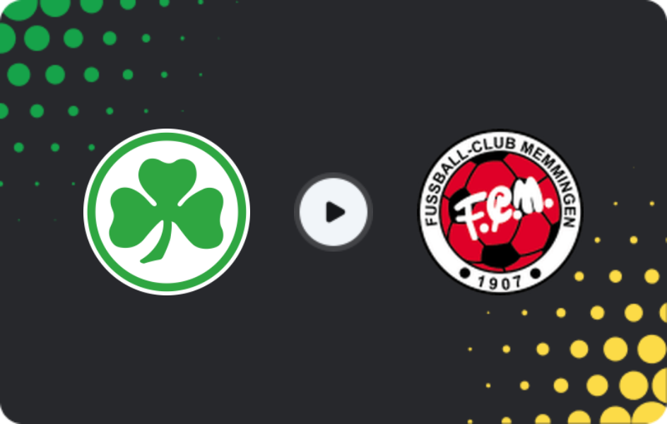 Where to watch Greuther Fürth II — Memmingen, Regionalliga - Bayern, 11.04.2026