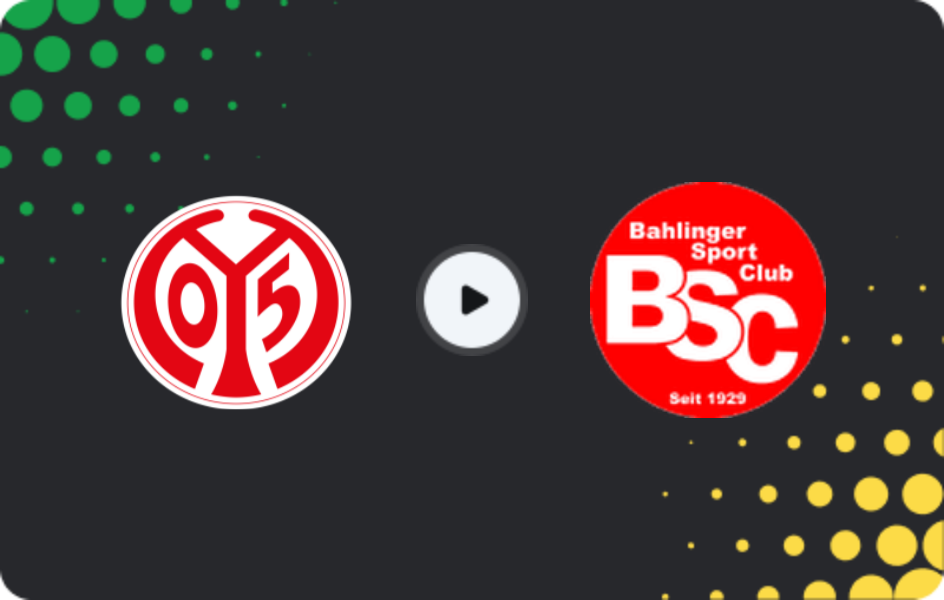 Where to watch Mainz 05 II — Bahlinger SC, Regionalliga - SudWest, 11.04.2026