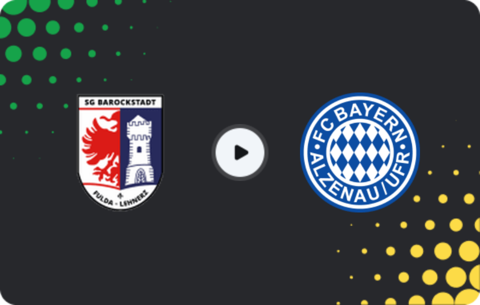 Where to watch Barockstadt Fulda-Lehn. — Bayern Alzenau, Regionalliga - SudWest, 11.04.2026