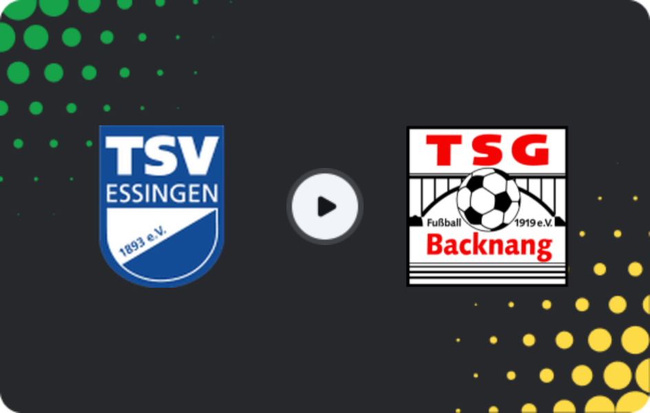 Where to watch Essingen — Backnang, Oberliga - Baden-Württemberg, 11.04.2026