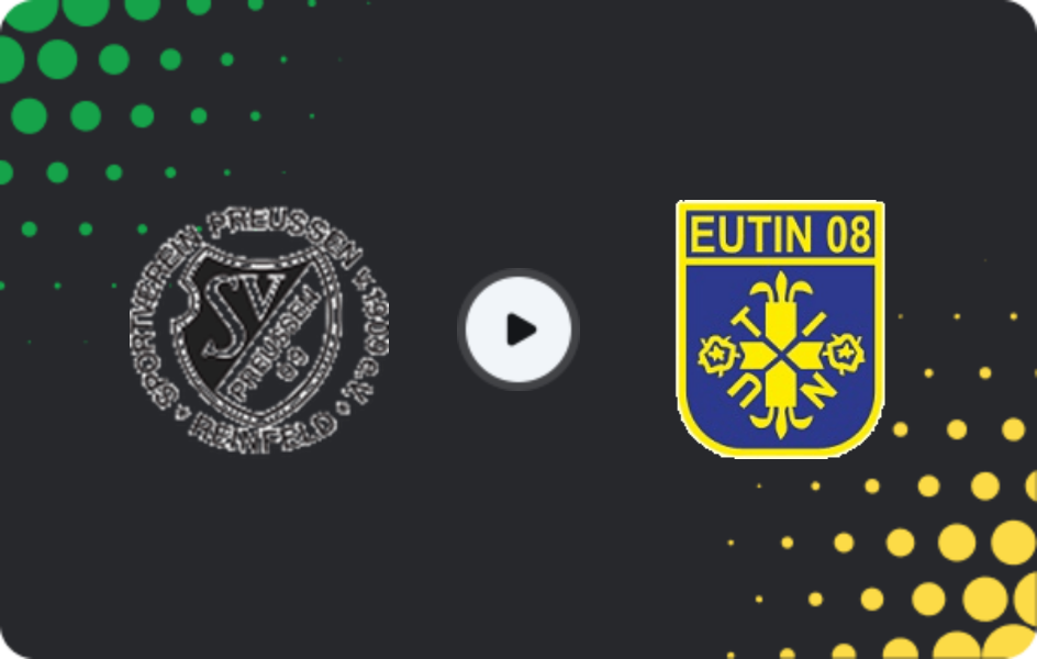 Where to watch Preußen Reinfeld — Eutiner SV, Oberliga - Schleswig-Holstein, 11.04.2026