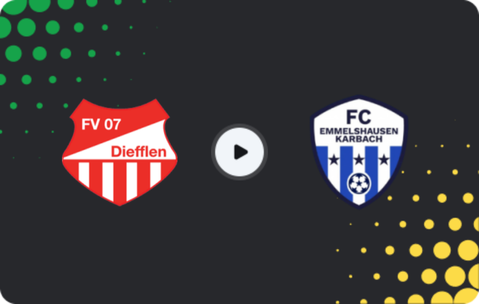 Where to watch Diefflen — FC Emmelshausen-Karbach, Oberliga Rheinland-Pfalz/Saar, 11.04.2026
