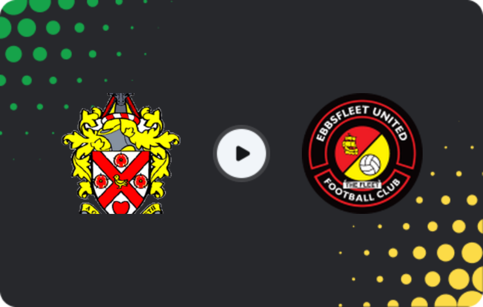 Where to watch AFC Hornchurch — Ebbsfleet United, National League - South, 11.04.2026