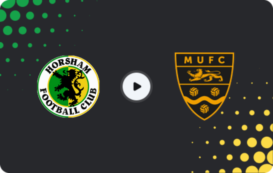 Where to watch Horsham — Maidstone Utd, National League - South, 11.04.2026