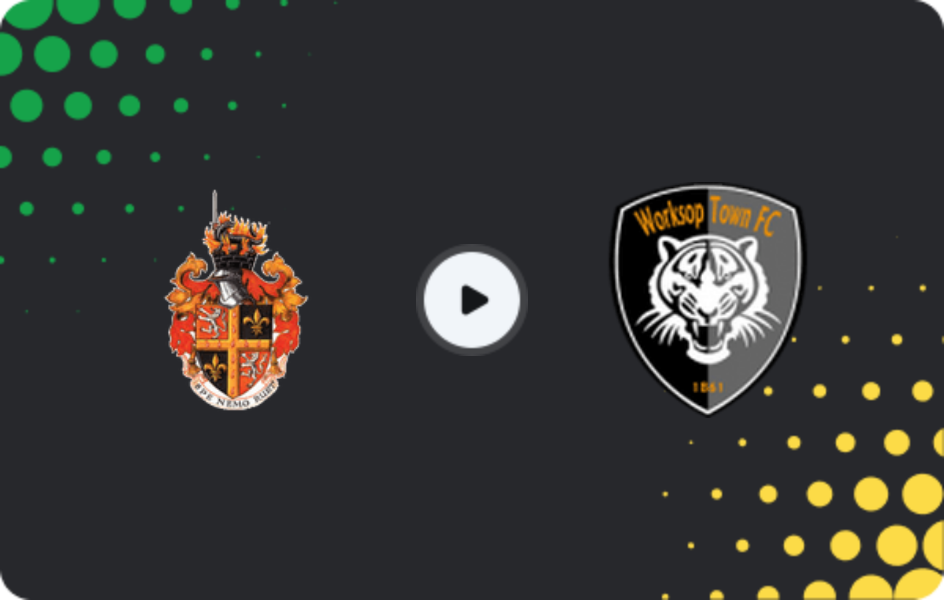 Where to watch Spennymoor Town — Worksop Town, National League - North, 11.04.2026