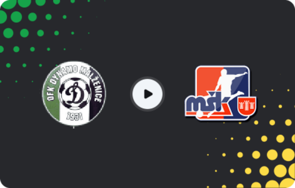 Where to watch Malženice — Považská Bystrica, 2. Liga, 12.04.2026