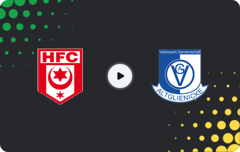 Where to watch Hallescher FC — Altglienicke, Regionalliga - Nordost, 12.04.2026