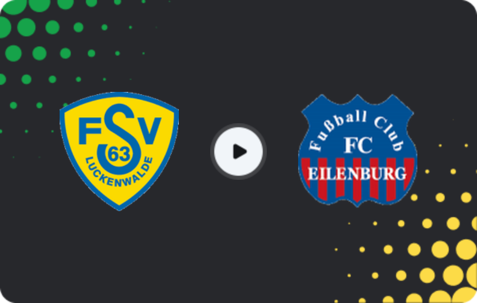 Where to watch Luckenwalde — Eilenburg, Regionalliga - Nordost, 12.04.2026