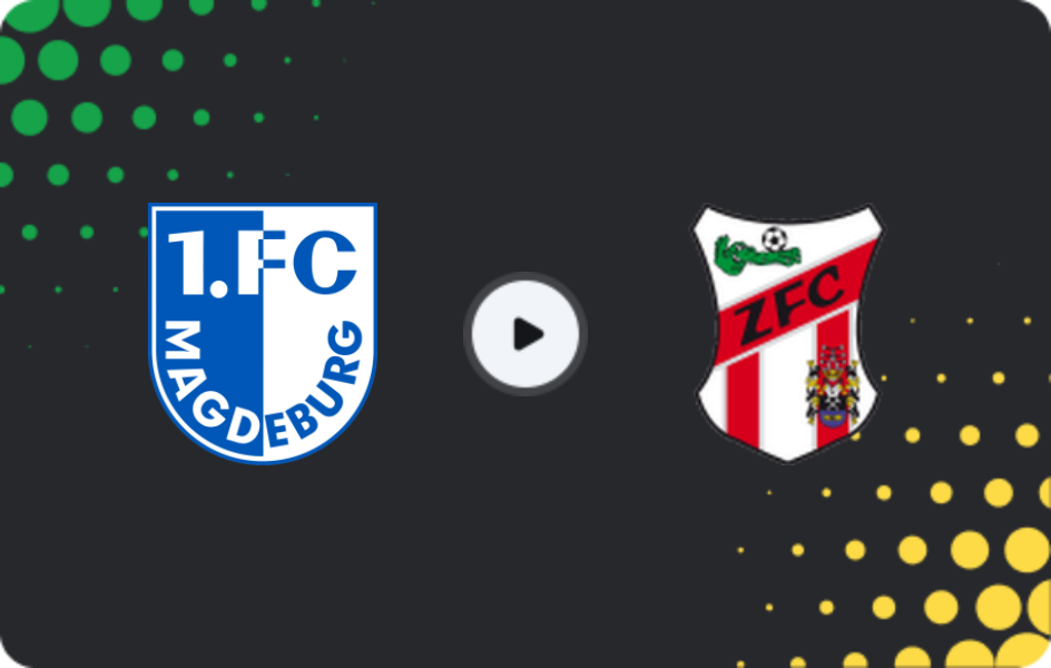 Where to watch Magdeburg II — ZFC Meuselwitz, Regionalliga - Nordost, 12.04.2026