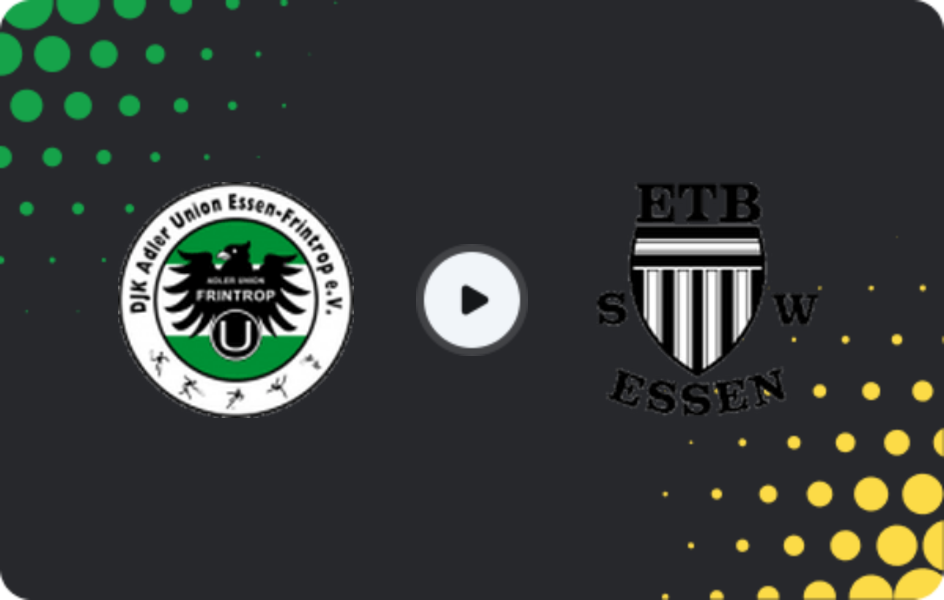 Where to watch Union Frintrop — SW Essen, Oberliga - Niederrhein, 12.04.2026