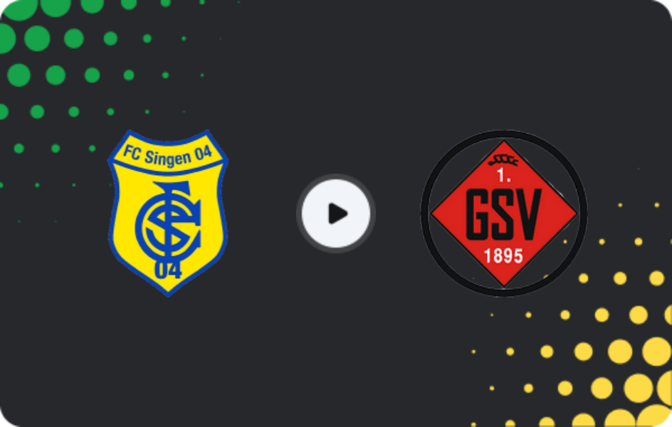 Where to watch TSV Singen — Göppinger SV, Oberliga - Baden-Württemberg, 12.04.2026