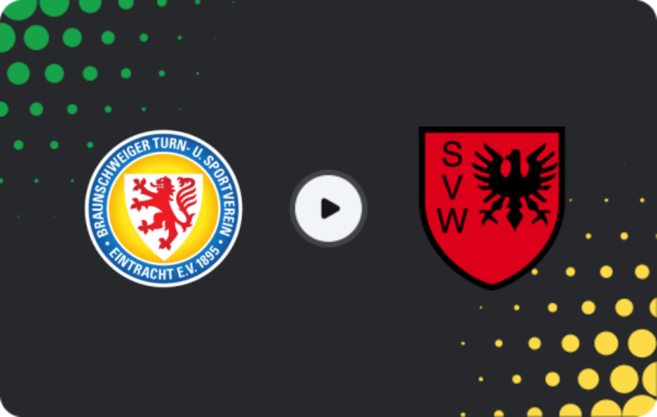 Where to watch Eintracht Braunschw. II — Wilhelmshaven, Oberliga - Niedersachsen, 12.04.2026