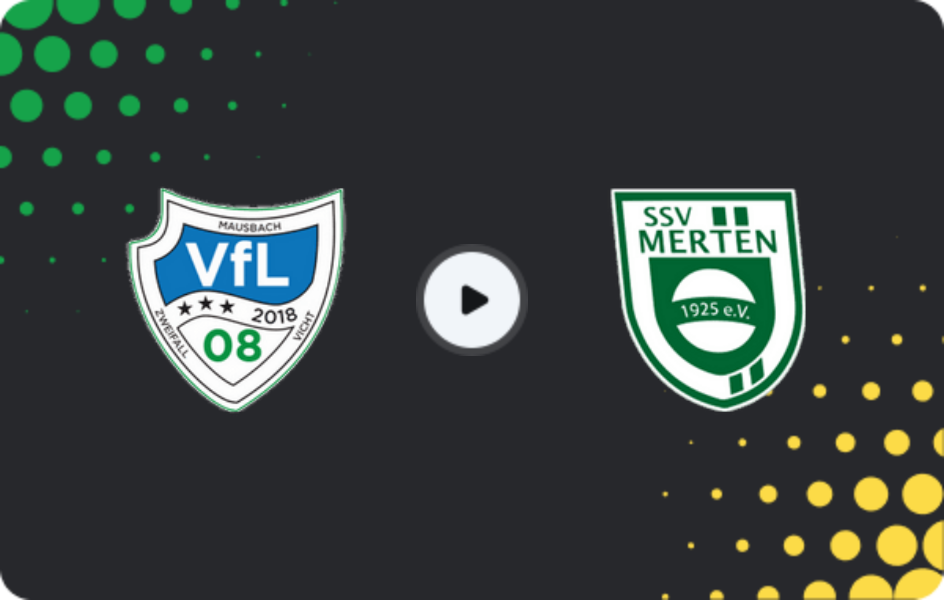 Where to watch VfL Vichttal — SSV Merten, Oberliga - Mittelrhein, 12.04.2026