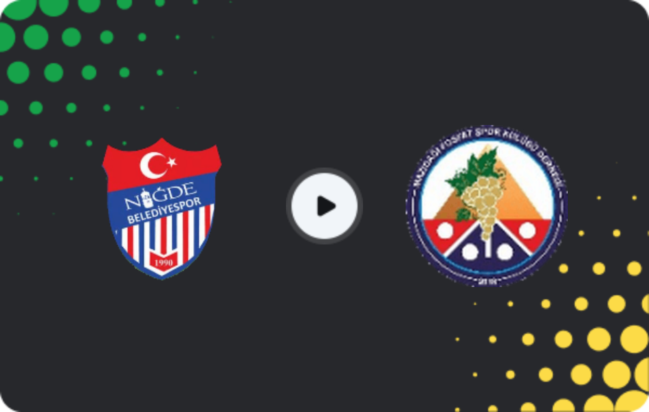 Where to watch Niğde Belediyesispor — Mazıdağı Fosfatspor, 3. Lig - Group 2, 12.04.2026
