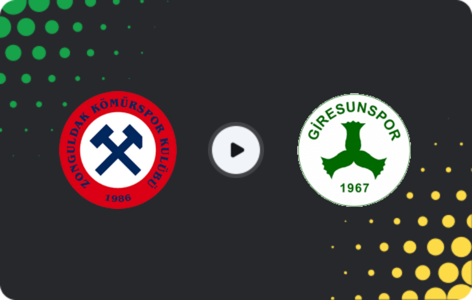 Where to watch Zonguldak Kömürspor — Giresunspor, 3. Lig - Group 3, 12.04.2026