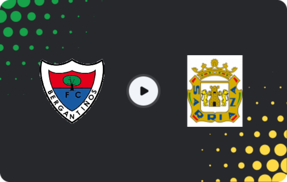 Where to watch Bergantiños — Sarriana, Segunda Federación – Group 1, 12.04.2026