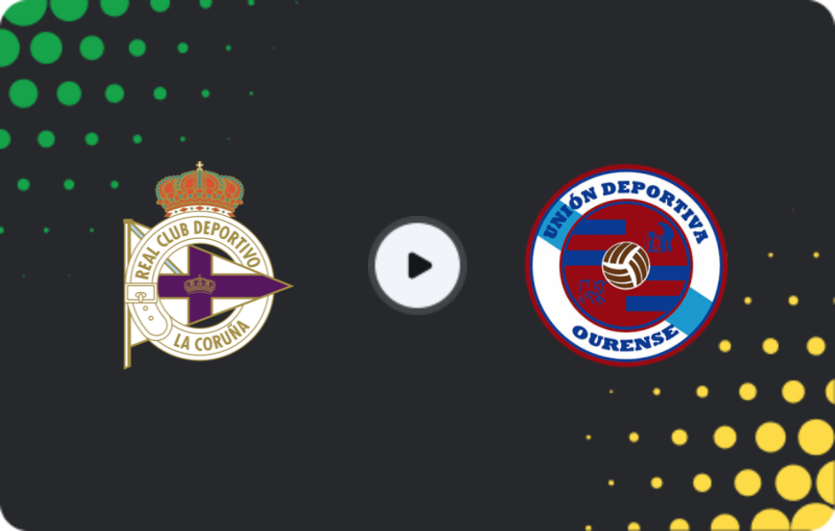 Where to watch Deportivo La Coruña II — UD Ourense, Segunda Federación – Group 1, 12.04.2026