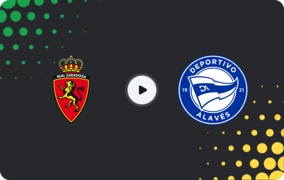 Where to watch Real Zaragoza II — Deportivo Alavés II, Segunda Federación - Group 2, 12.04.2026