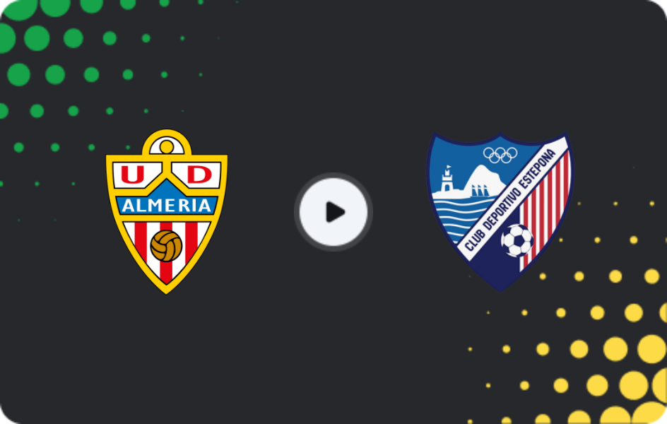Where to watch Almería II — Estepona, Segunda Federación - Group 4, 12.04.2026
