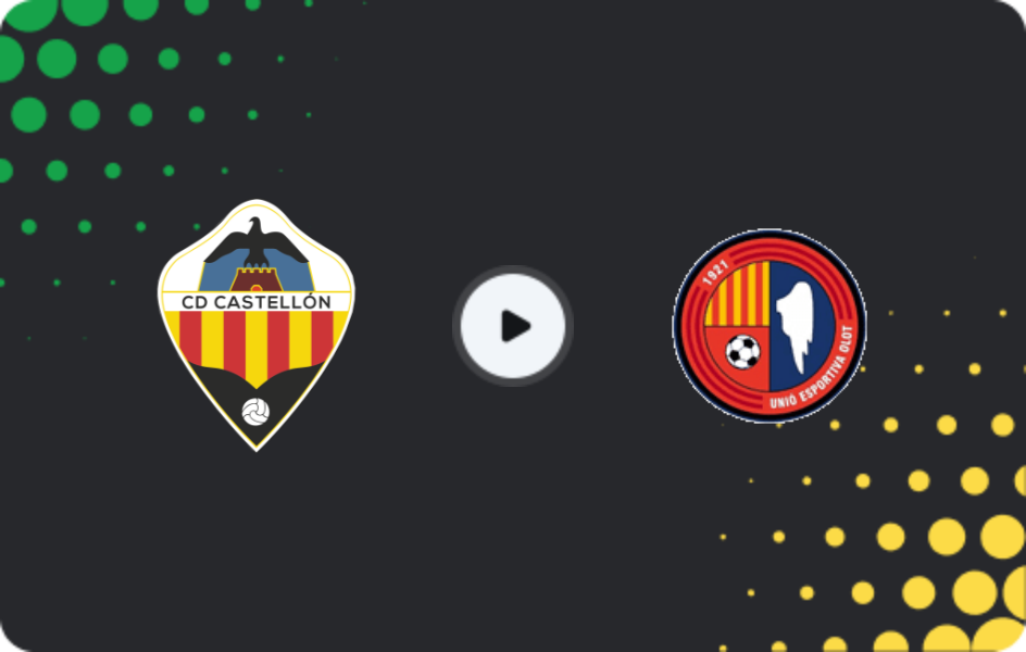 Where to watch Castellón II — Olot, Segunda Federación - Group 3, 12.04.2026