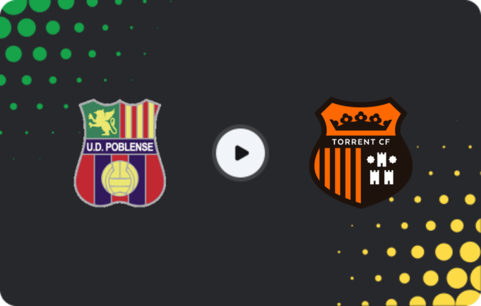 Where to watch Poblense — Torrent, Segunda Federación - Group 3, 12.04.2026