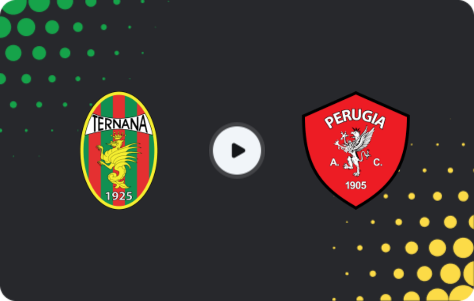 Where to watch Ternana — Perugia, Serie C - Girone B, 12.04.2026